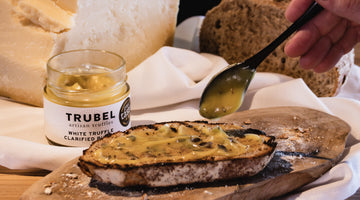 White Truffle Butter and Parmesan on Sourdough Bread