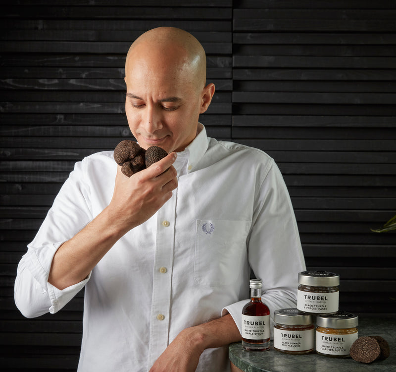 hassibo Trubel founder, truffles, truffle maple syrup, truffle butter, truffle paste