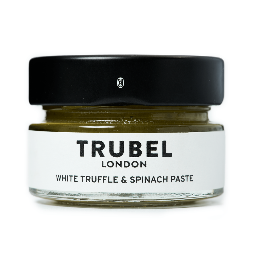 white truffle and spinach paste